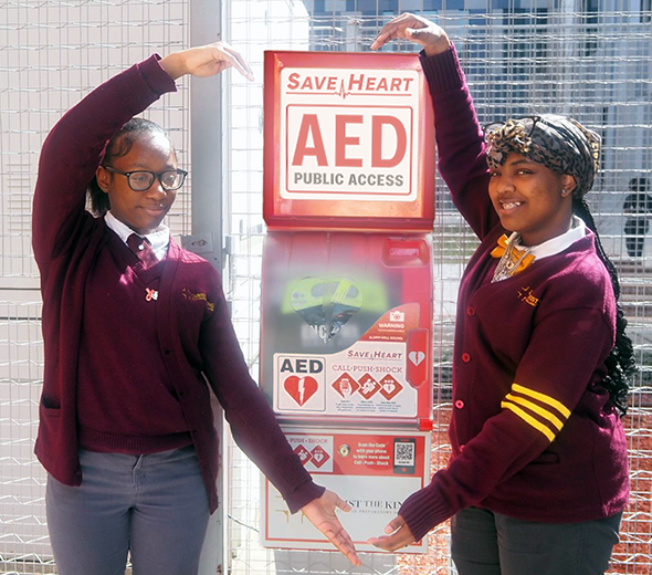 School AED placement