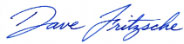 Dave Fritzsche signature